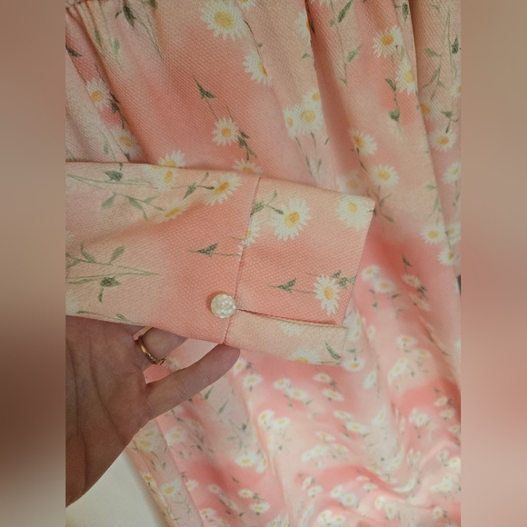 VINTAGE 70'S FLORAL DRESS - Picture 6 of 6